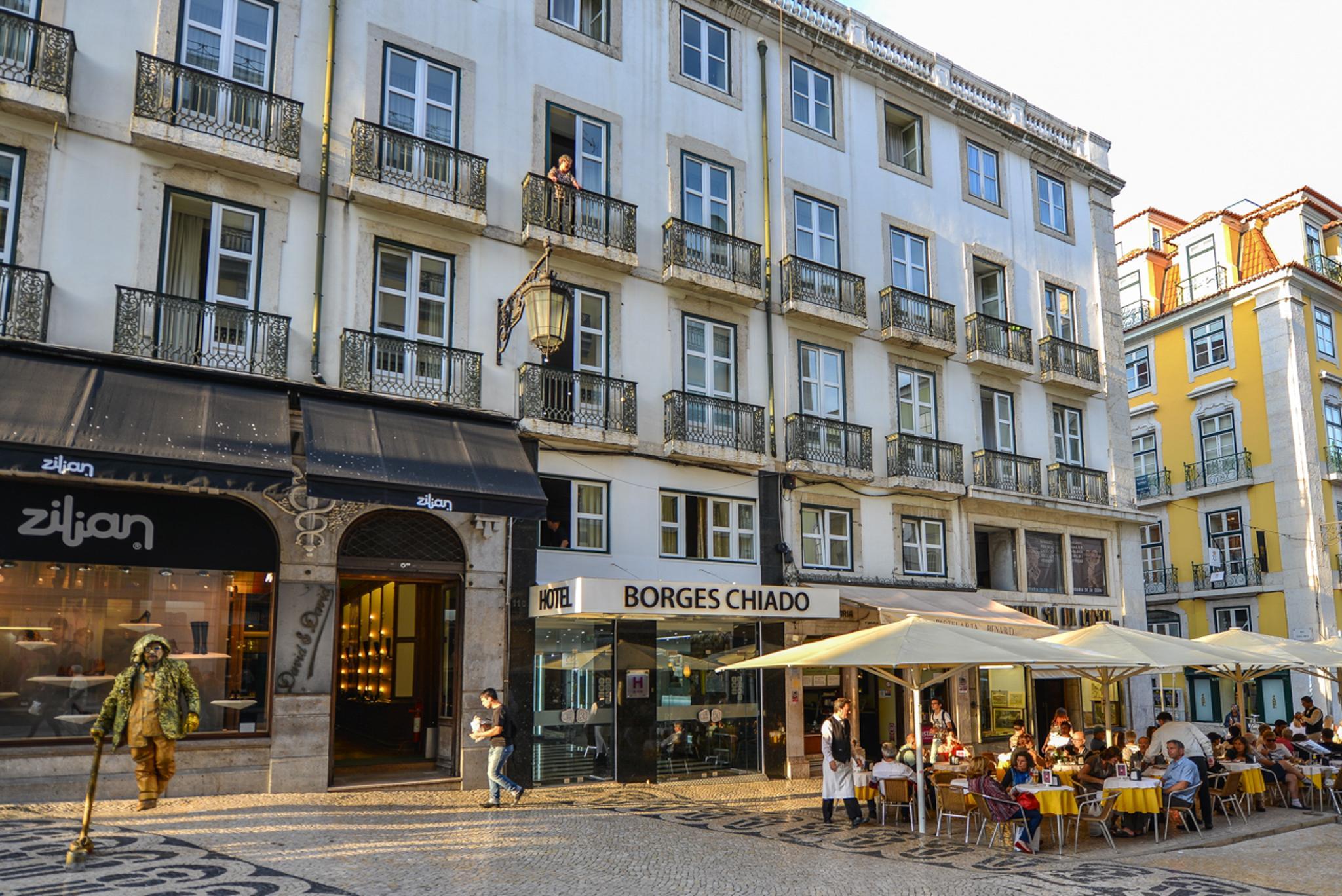 Hotel Borges Chiado Lisbona Esterno foto